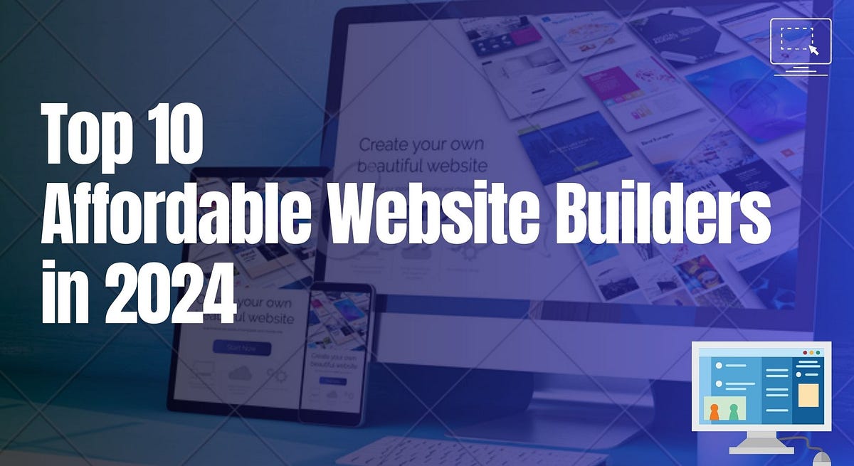 Affordable website builders