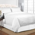 White Bed in a Bag sets include 8 pieces at Comfort Beddings