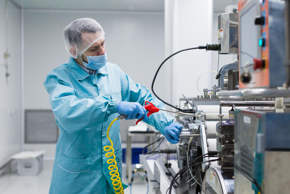 helium leak testing system