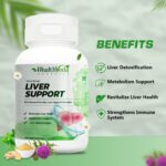 Health Veda Organics Liver Support Capsules For Liver Support & Detoxification