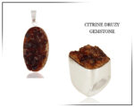 Wholesale Citrine Druzy jewellery manufacturer from India