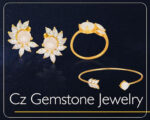 High quality cubic zirconia engagement rings for women