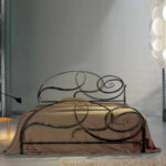 Get Sturdy Iron Bed with Delicate Style