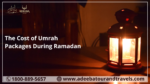 What is the cost of Umrah packages during Ramadan?