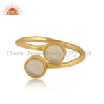 Wholesale Opal Rings jewellery manufacturer in Jaipur