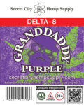 Granddaddy Purple Delta 8 Infused Hemp Flower