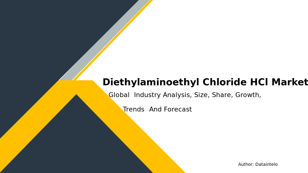 Diethylaminoethyl Chloride HCl Report Thumbnail