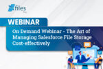 Webinar: The Art of Managing Salesforce File Storage Cost-effectively