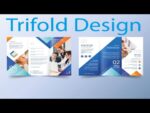 Adobe Design-Tri-fold Design in illustraton #ডিজাইনশিখুন #Trifold #uploadvideo #tutorial