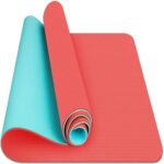 Yoga mat Large 183cm x 61cm x 6mm Non Slip TPE From Artecue
