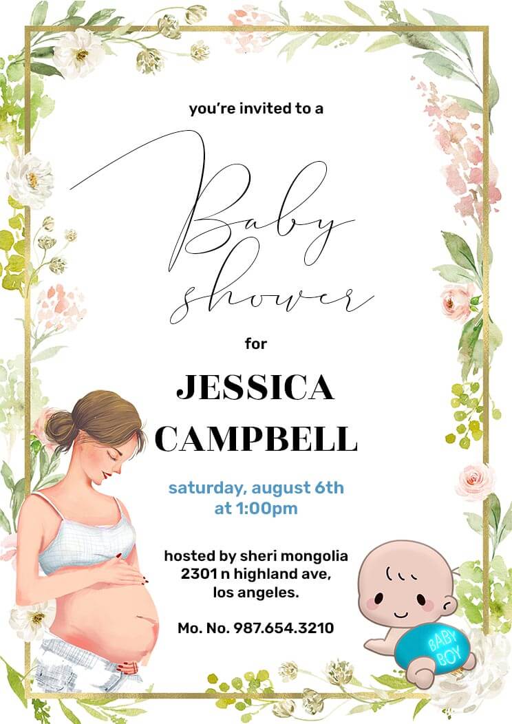 Baby Shower Invitation