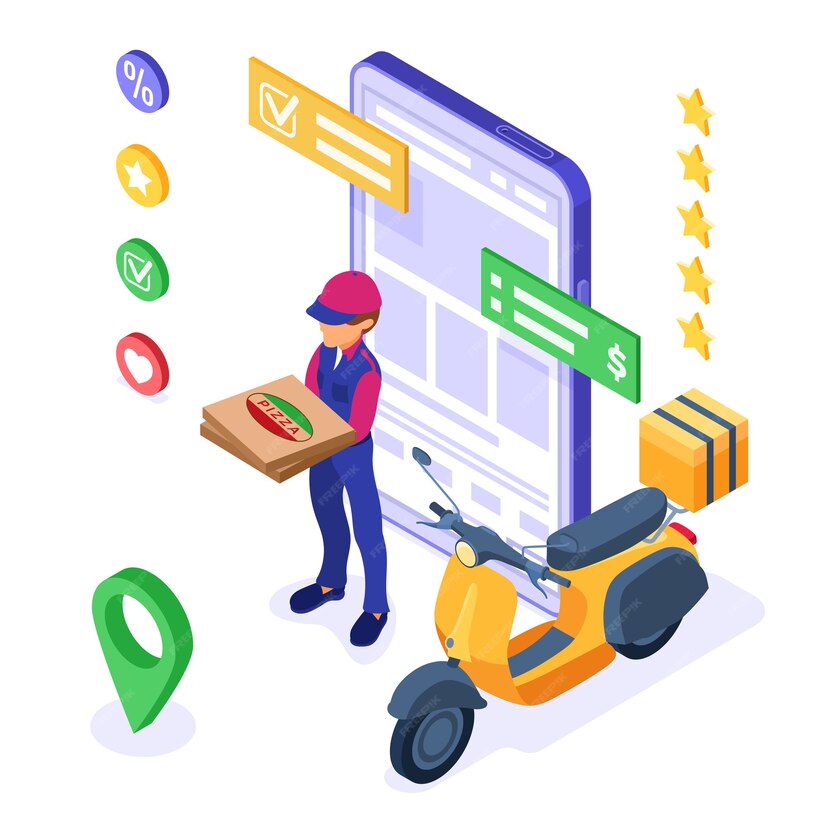 Develop Delivery app