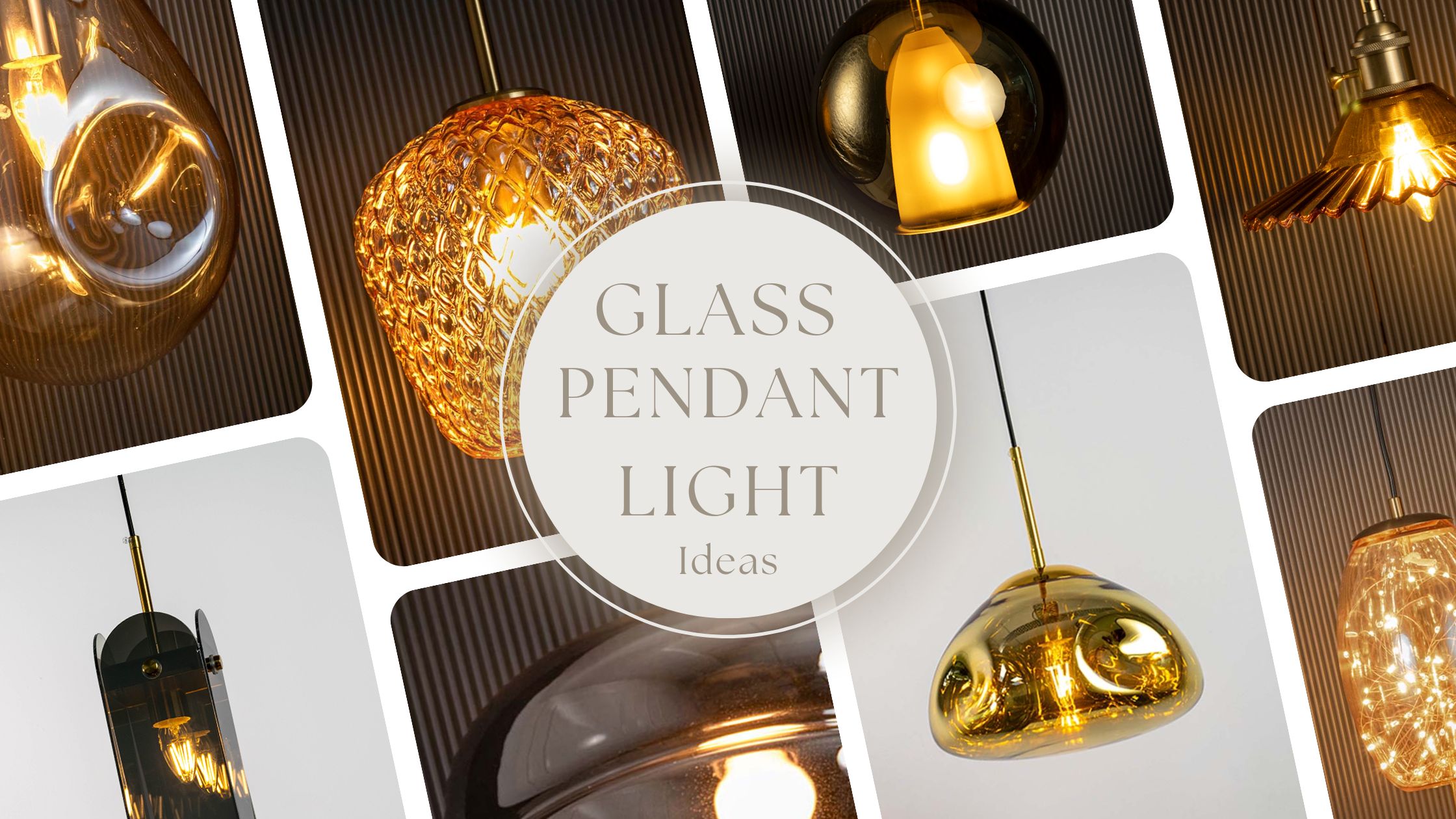 Glass Pendant Light