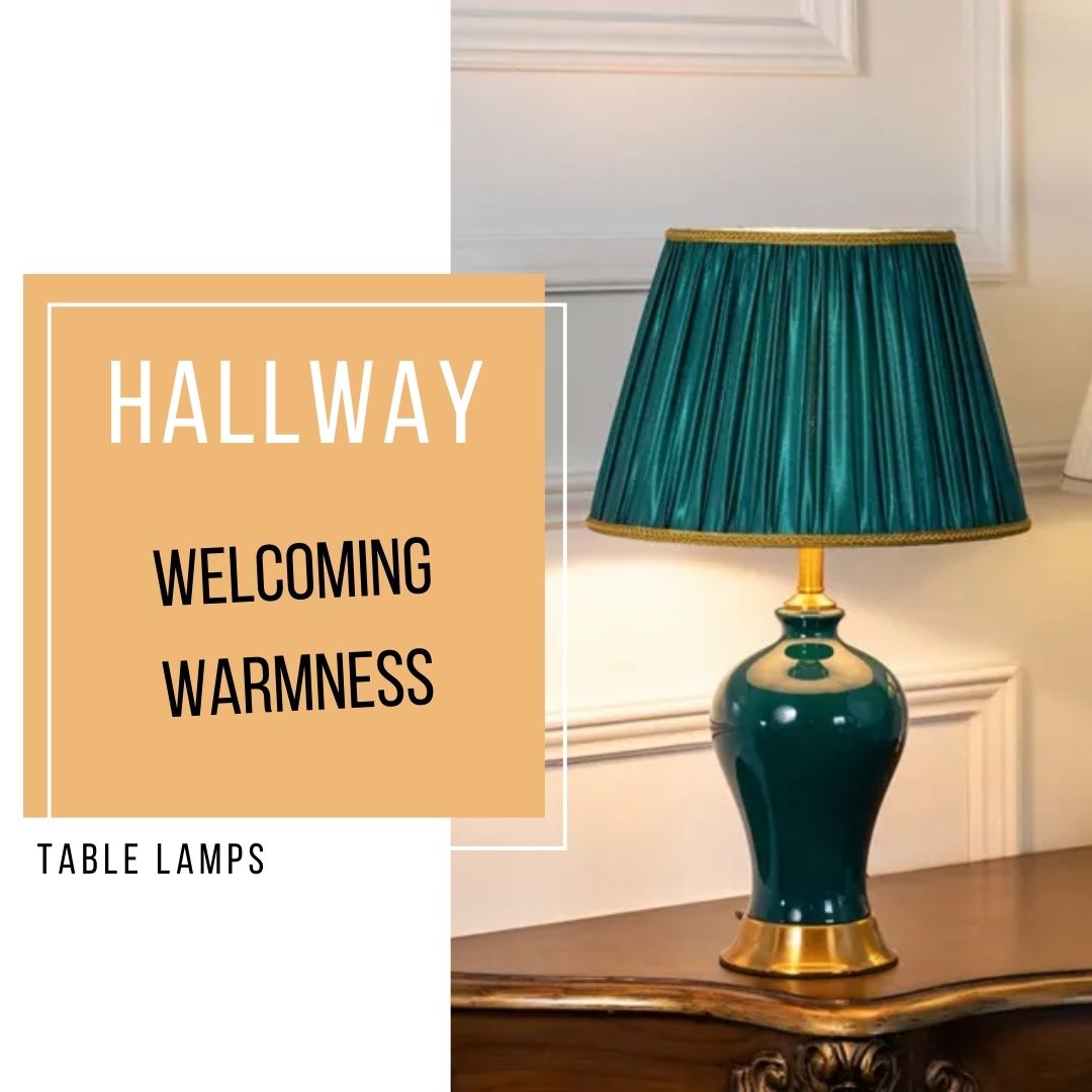 Hallway table lamp
