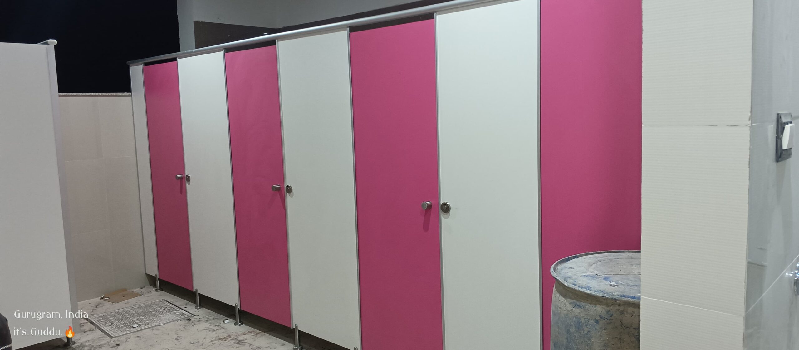 toilet cubicles - Megha