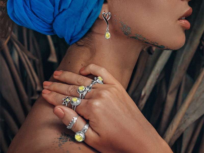 Lemon Quartz Jewelry