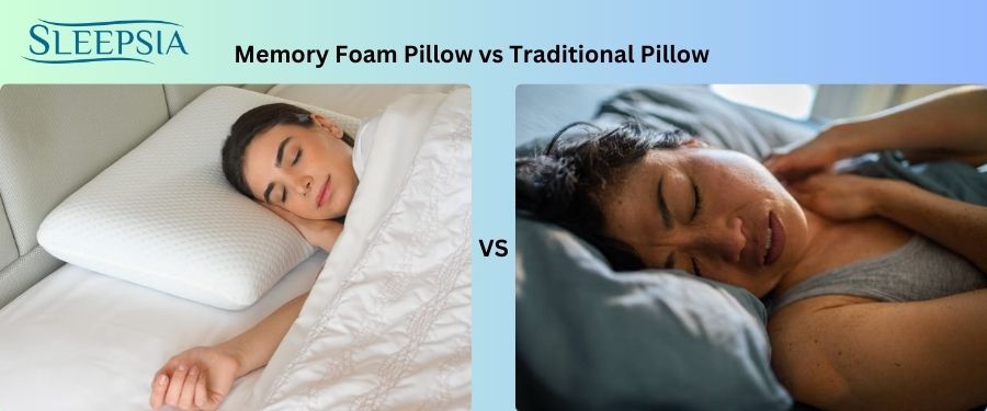 Memory Foam Pillow vs Traditional Pillow