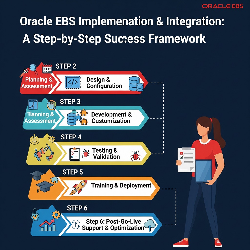 Oracle EBS Implementation & Integration A Step-by-Step Success Framework
