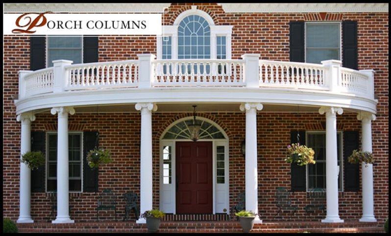 exterior porch columns