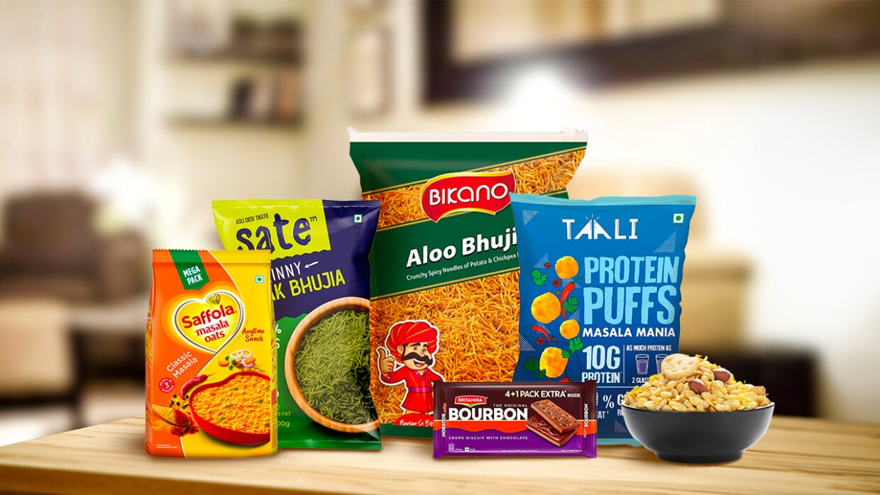 Top snacks company in india