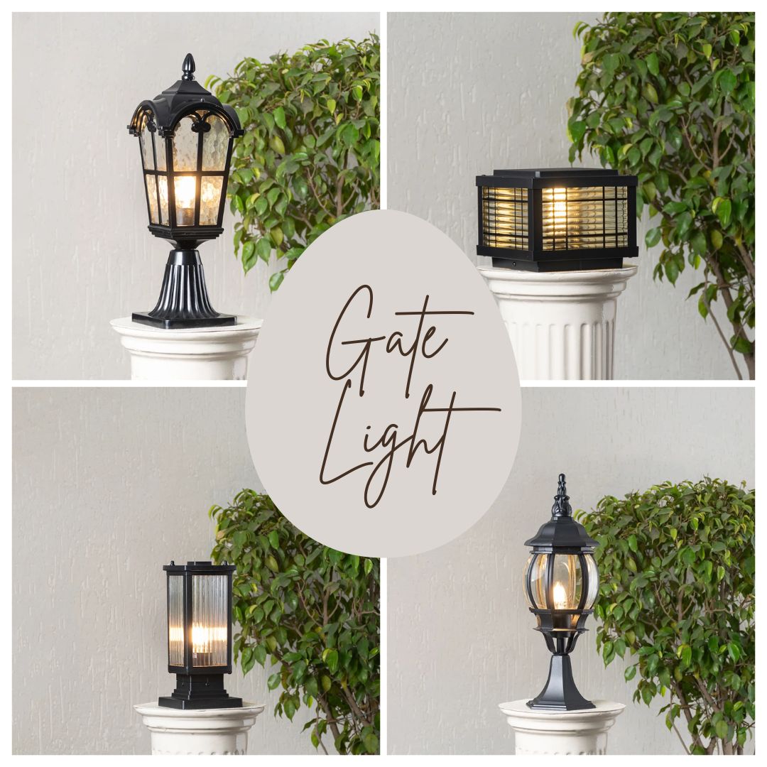 outdoor gate light